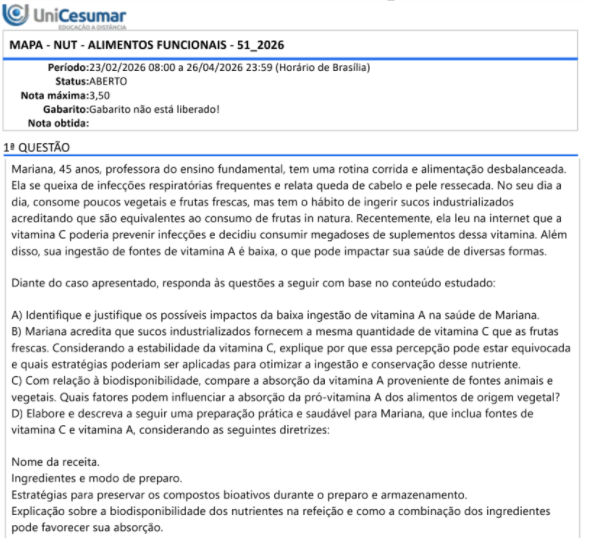 MAPA - NUT - ALIMENTOS FUNCIONAIS - 51_2026 image